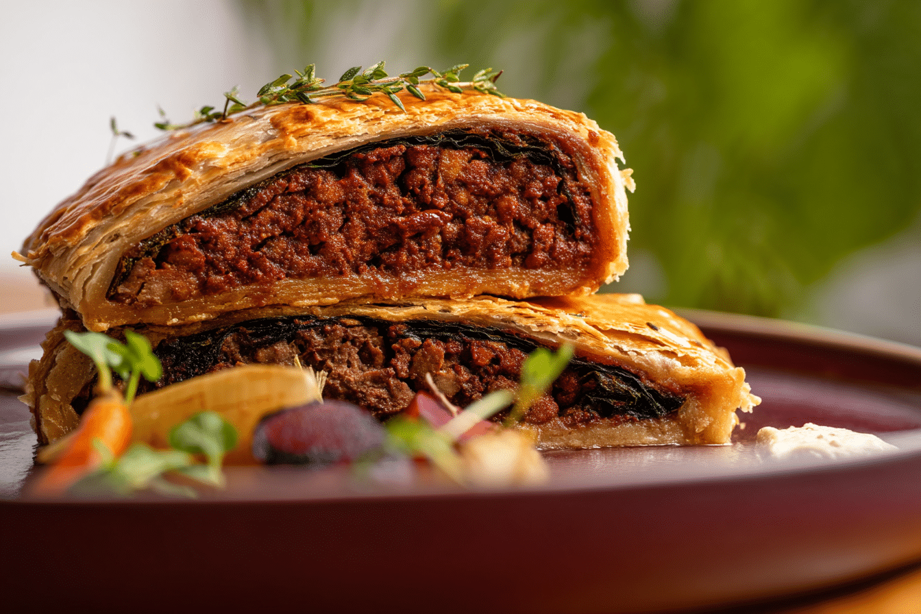 Vegan BBQ Beef Wellington