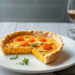 Carrot Quiche (with Cheddar and Roasted Onions)