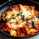 One-Pan Sausage and Roasted Pepper Lasagne