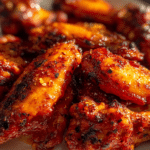 Air Fryer Hot Honey Chicken Wings