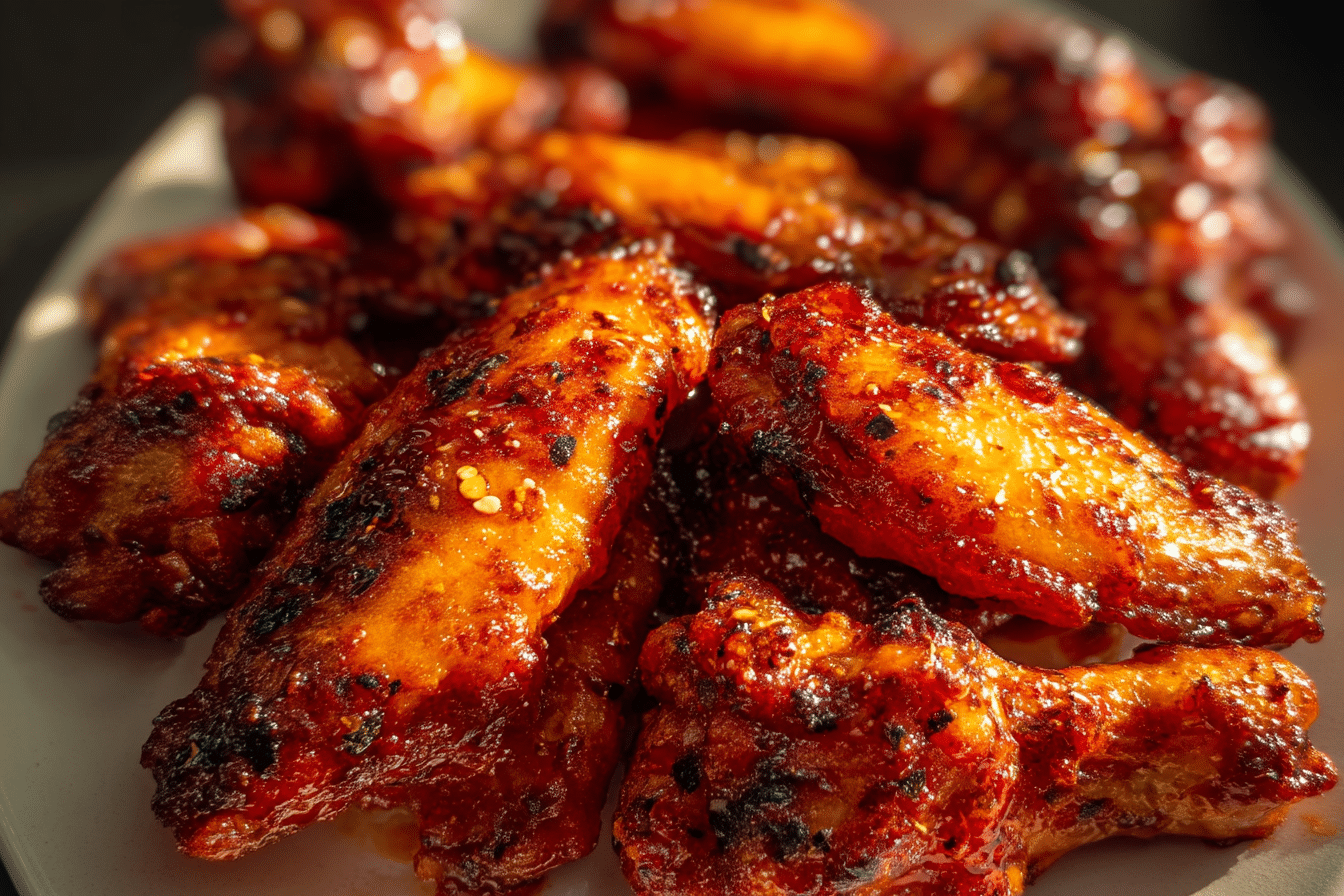 Air Fryer Hot Honey Chicken Wings