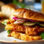 Hot Honey Chicken Sandwich