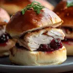 Turkey Cranberry Sliders
