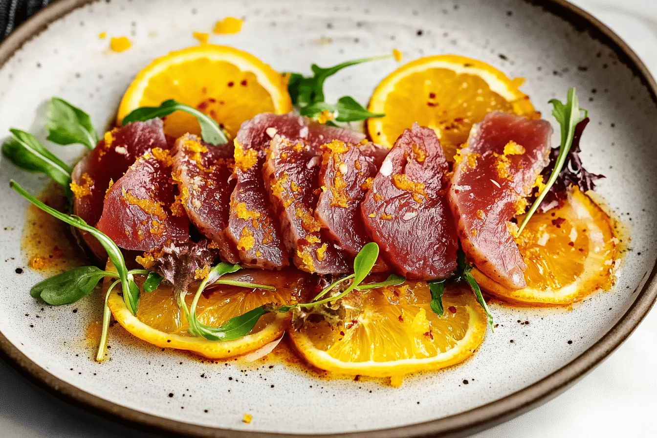 Spicy Tuna Crudo