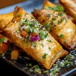 Puff Pastry Samosa Chaat