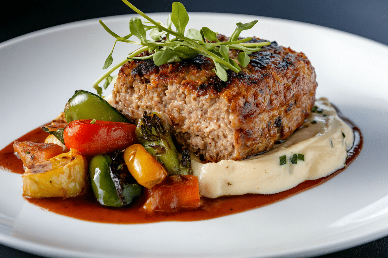 Easy Healthy Ground Chicken Meatloaf