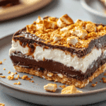 Easy Frozen Protein S’mores Bars