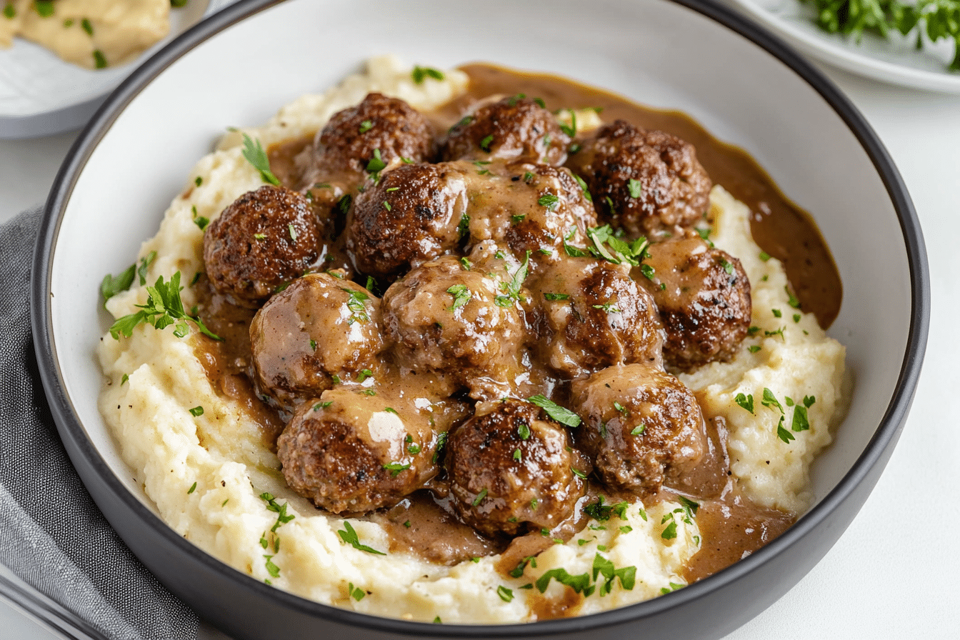 Salisbury Steak Meatballs