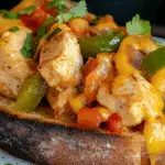 Chicken Fajita Melts