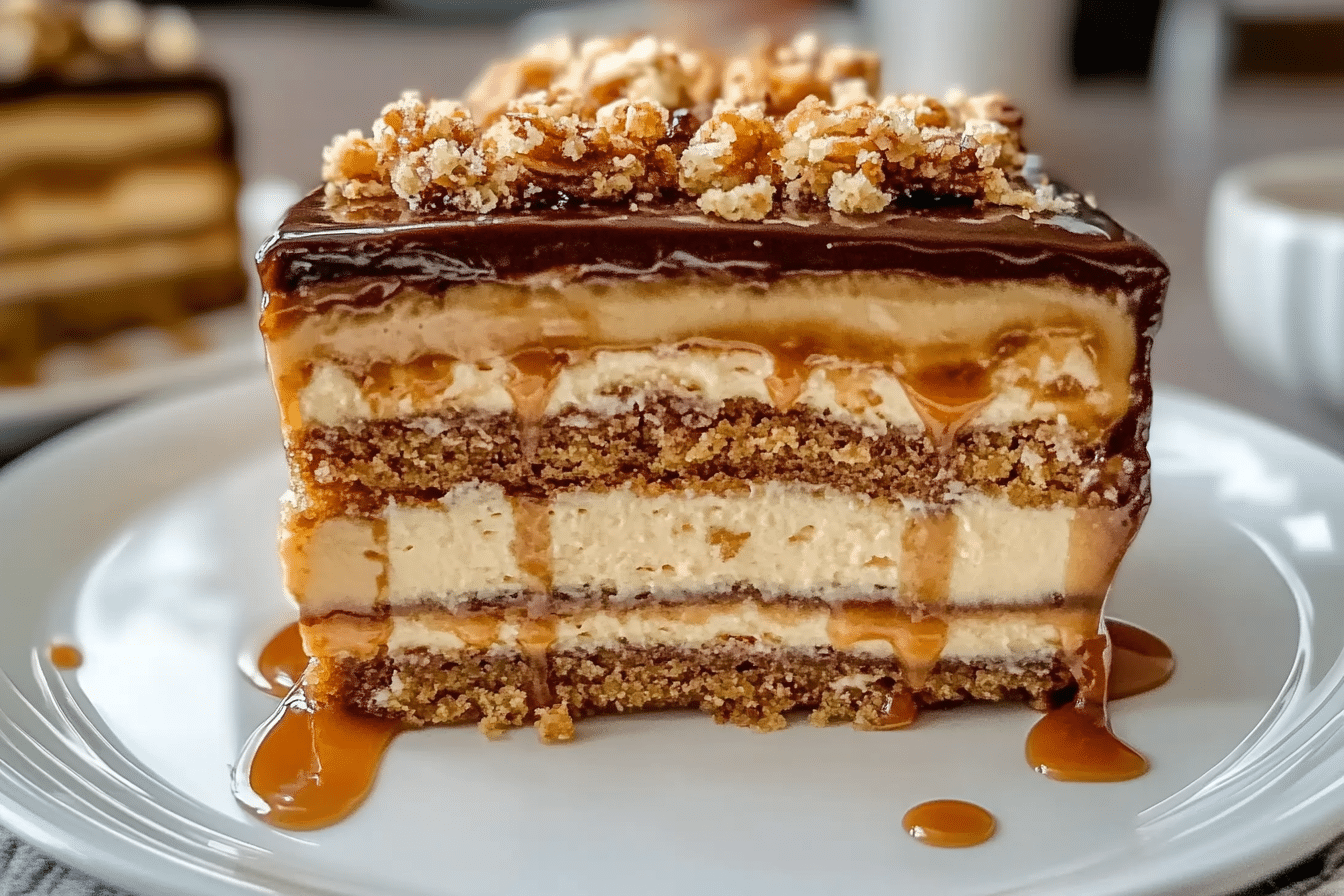 Caramel Crunch Cake