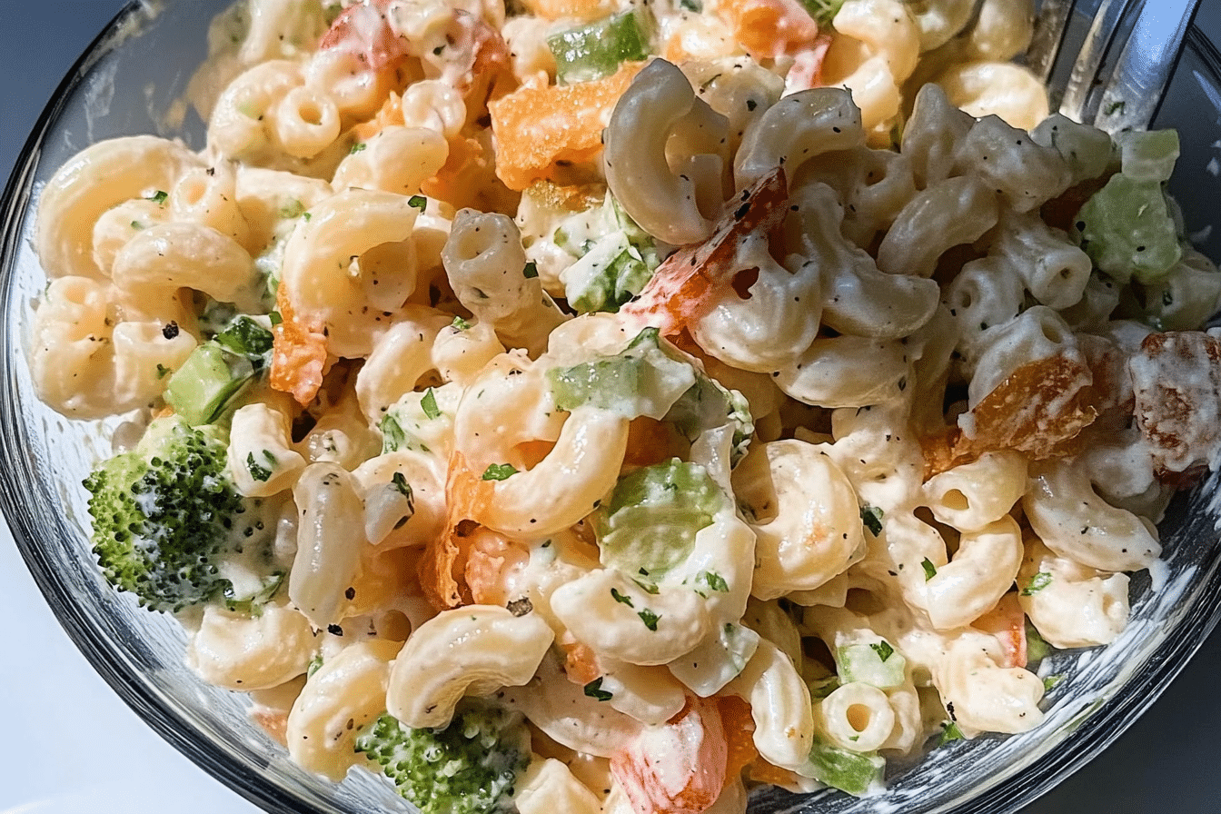 End-Of-Summer Macaroni Salad