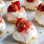 5-Ingredient Strawberry Shortcake Bites