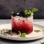 Blackberry Mojito with Thyme