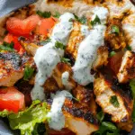Chicken Shawarma with Yogurt Sauce