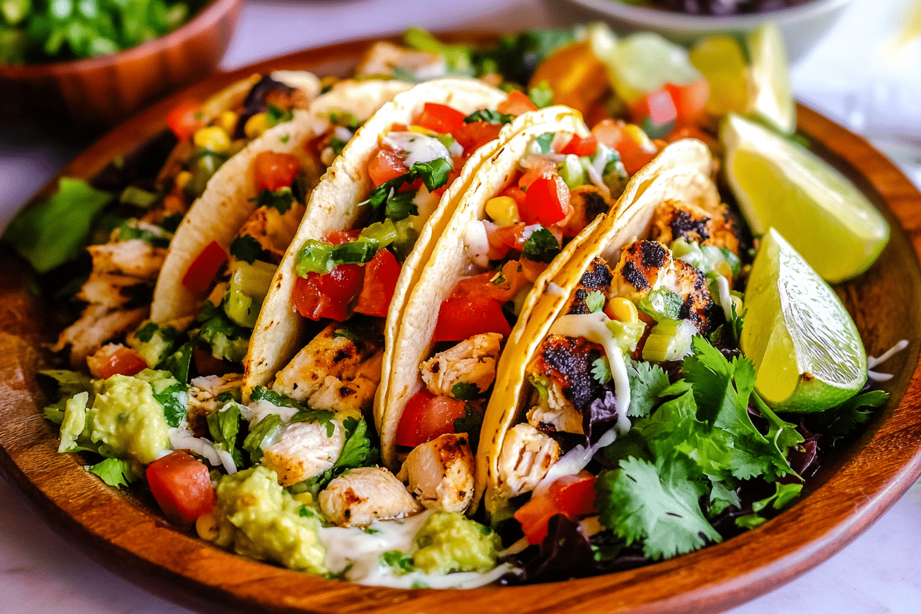 Cilantro Lime Chicken Taco Salad