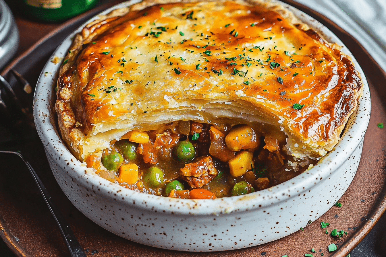 Curried Jackfruit Pot Pie