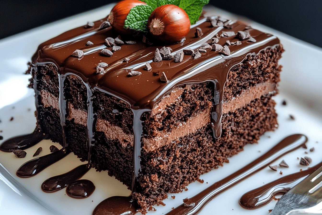 Chocolate Chestnut Cake