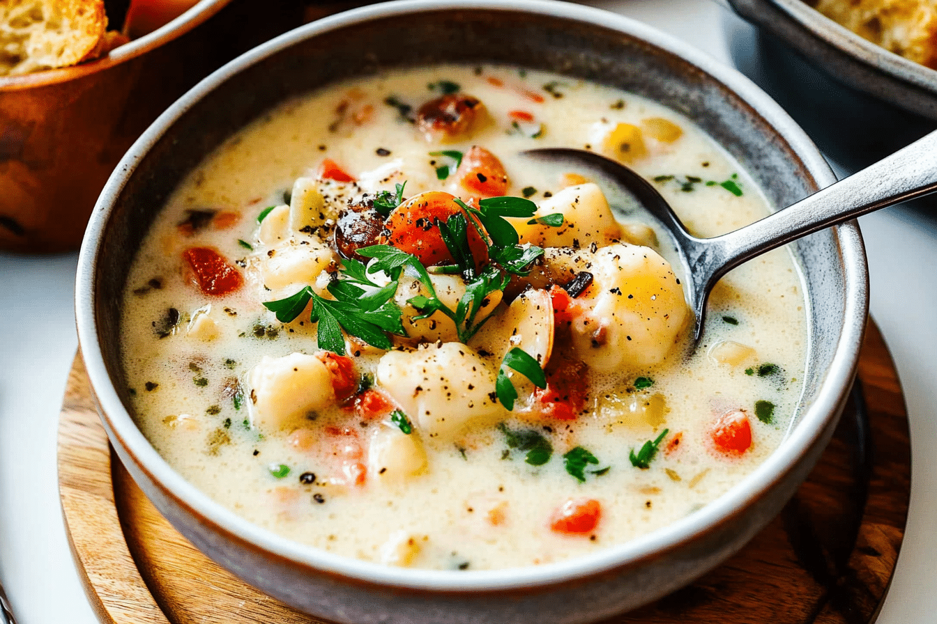 Homemade Clam Chowder
