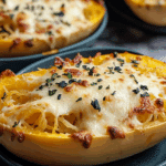 Cheesy Spaghetti Squash Gratin
