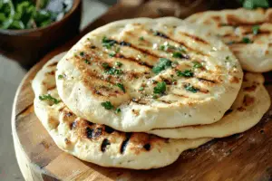 Grilled Naan (Indian Flatbread)