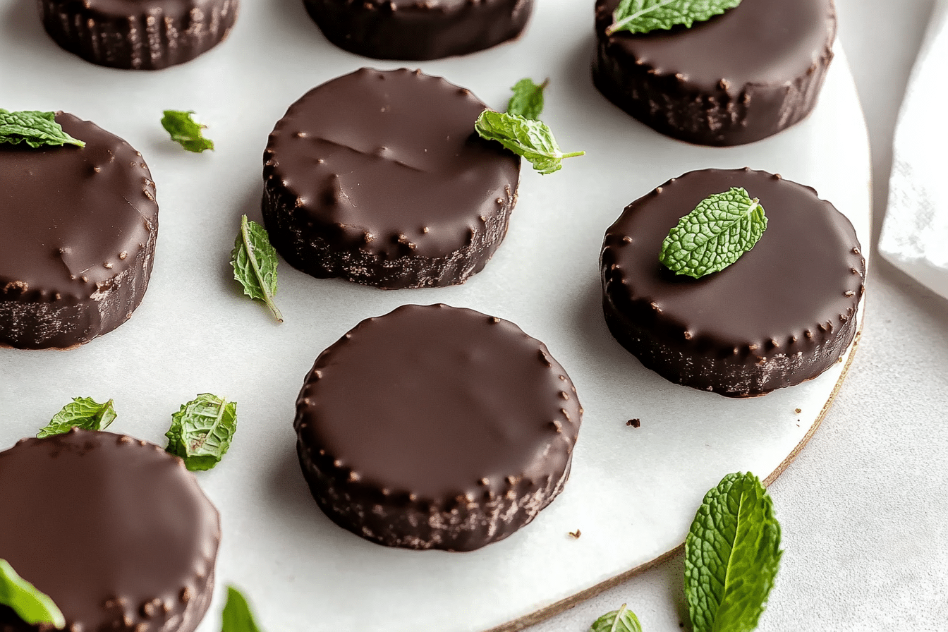 Healthy Vegan Copycat Thin Mints