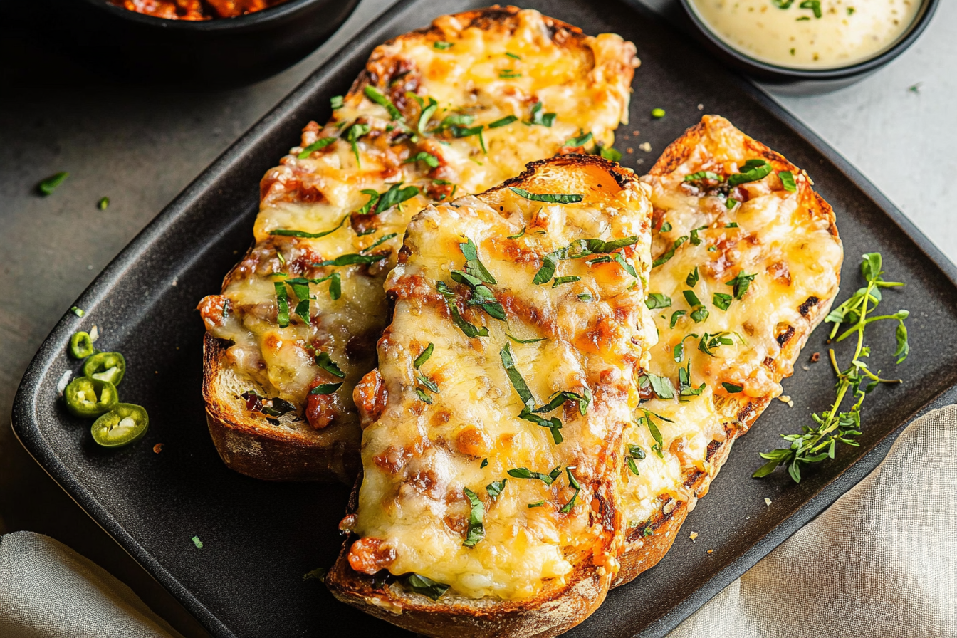 Chili Cheese Toast