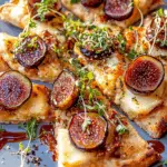 Cheesy Fig Brie Flatbread