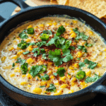 Roasted Corn Queso Fundido