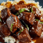 Ninja Foodi Sweet Teriyaki Beef Tips