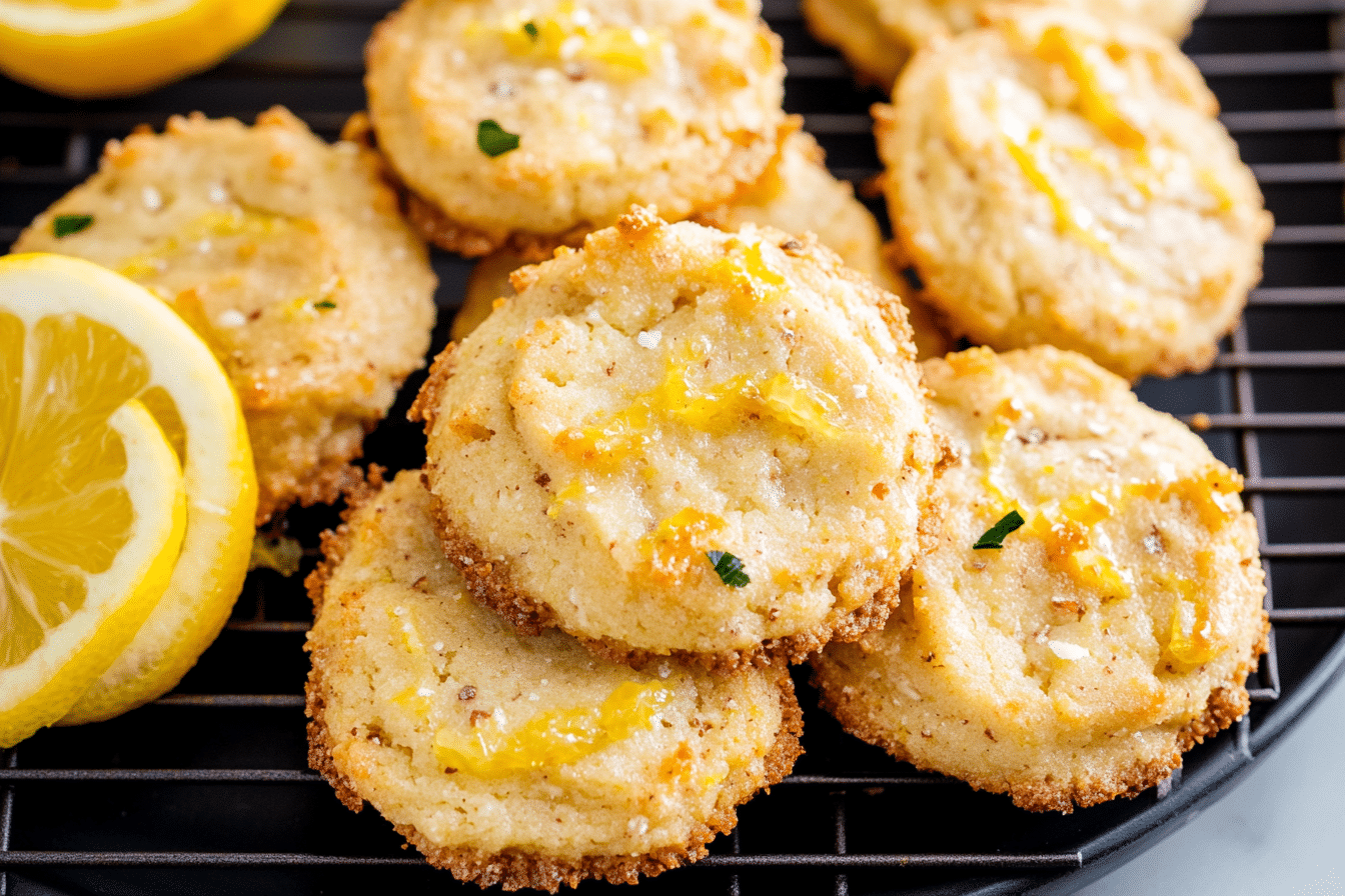 Almond Flour Lemon Cookies