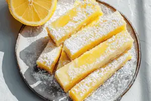 Small Batch Lemon Bars