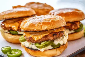 Homemade Sonic Double Smasher Burger