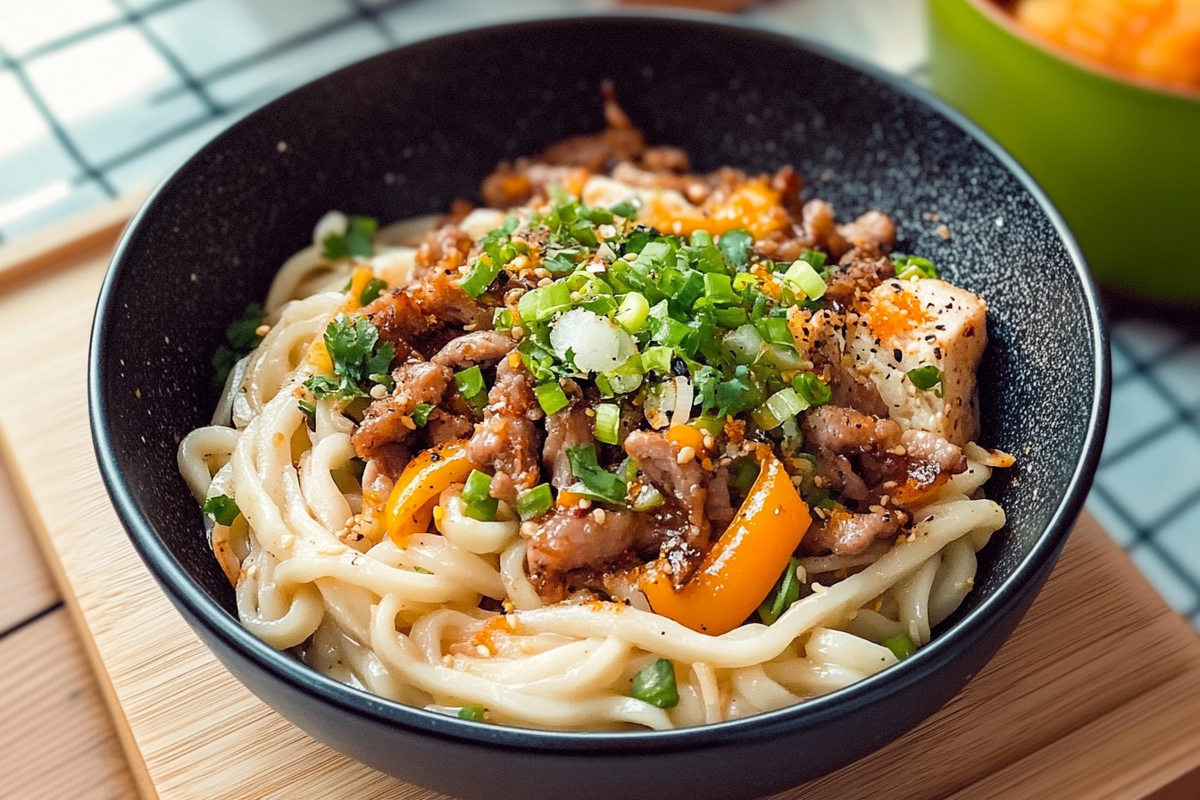 Pepper Lunch with Udon