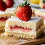 Strawberry Lemon Cheesecake Bars