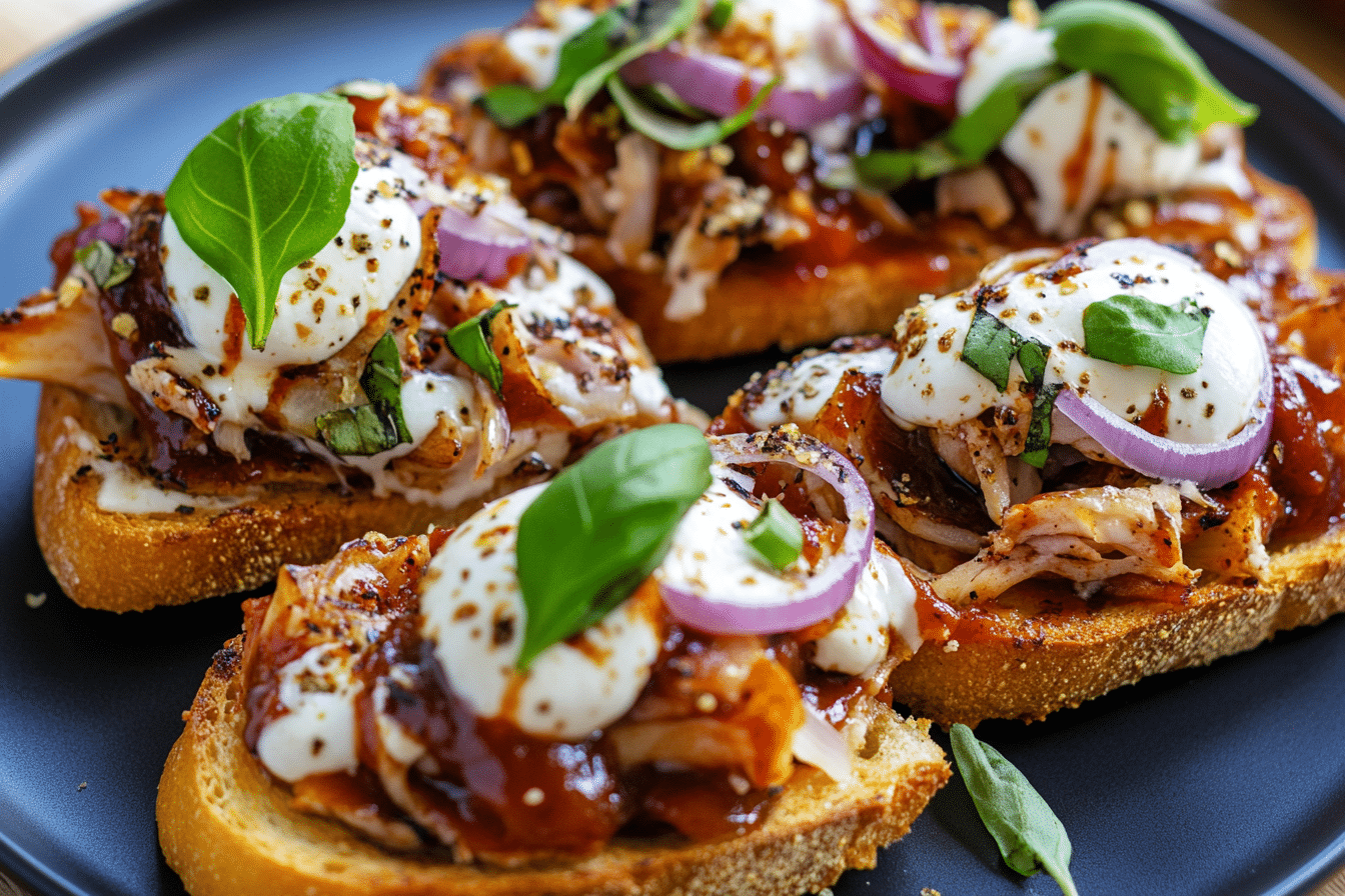 BBQ Texas Toast Pizza