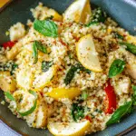 Spicy Mediterranean Preserved Lemon Couscous
