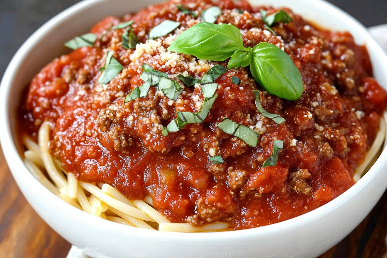 Best Crockpot Spaghetti Sauce Recipe