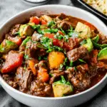 Slow Cooked SUMMER Beef Casserole