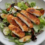 Crispy Chicken Cutlet Salad