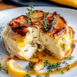 Lemon Curd Herbed Baked Brie
