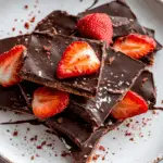 Viral Chocolate Strawberry Bark