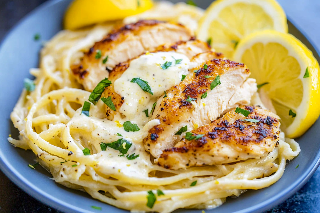 Creamy Lemon Chicken Pasta