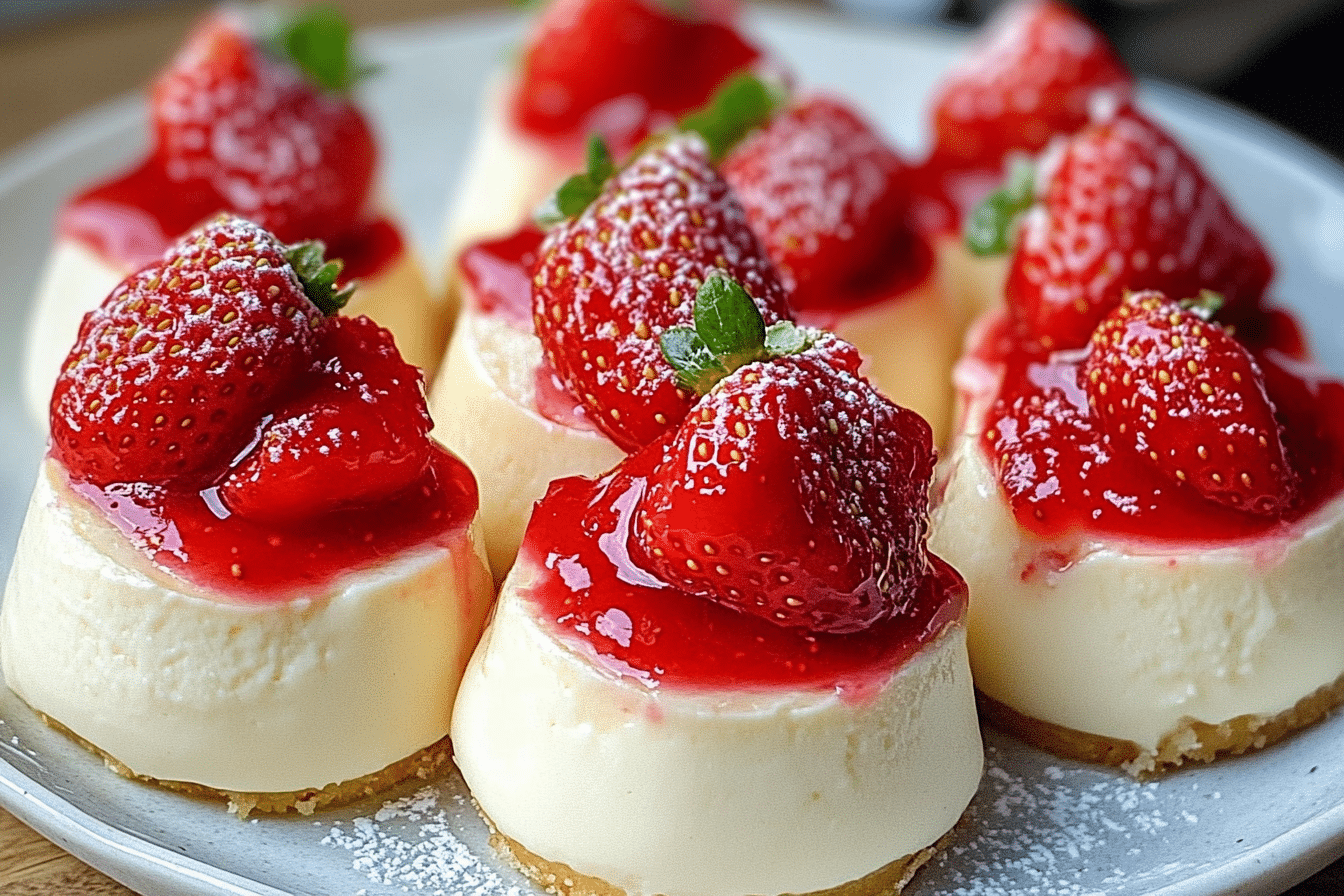 Cheesecake Deviled Strawberries