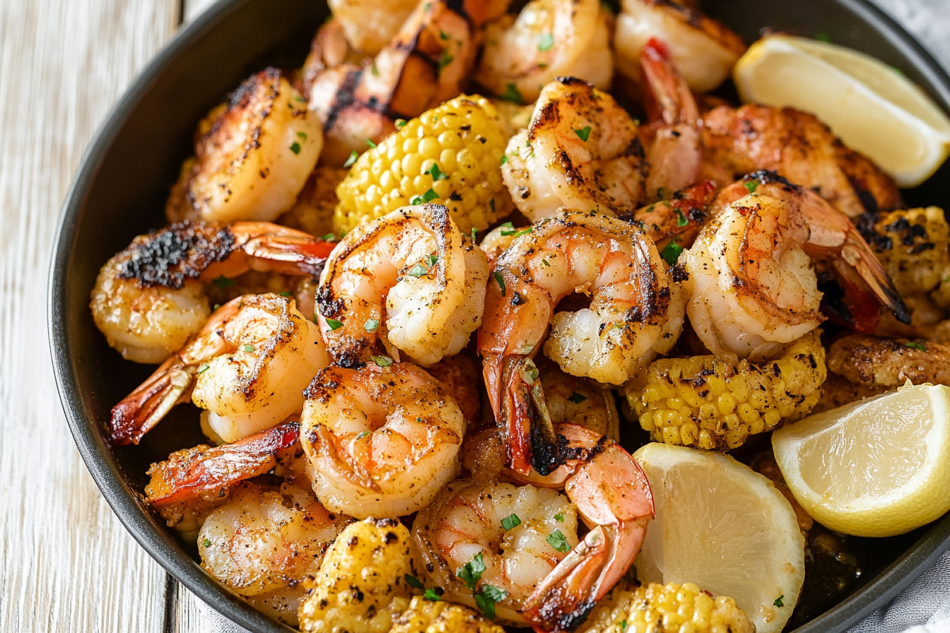Easy Grilled Shrimp Boil