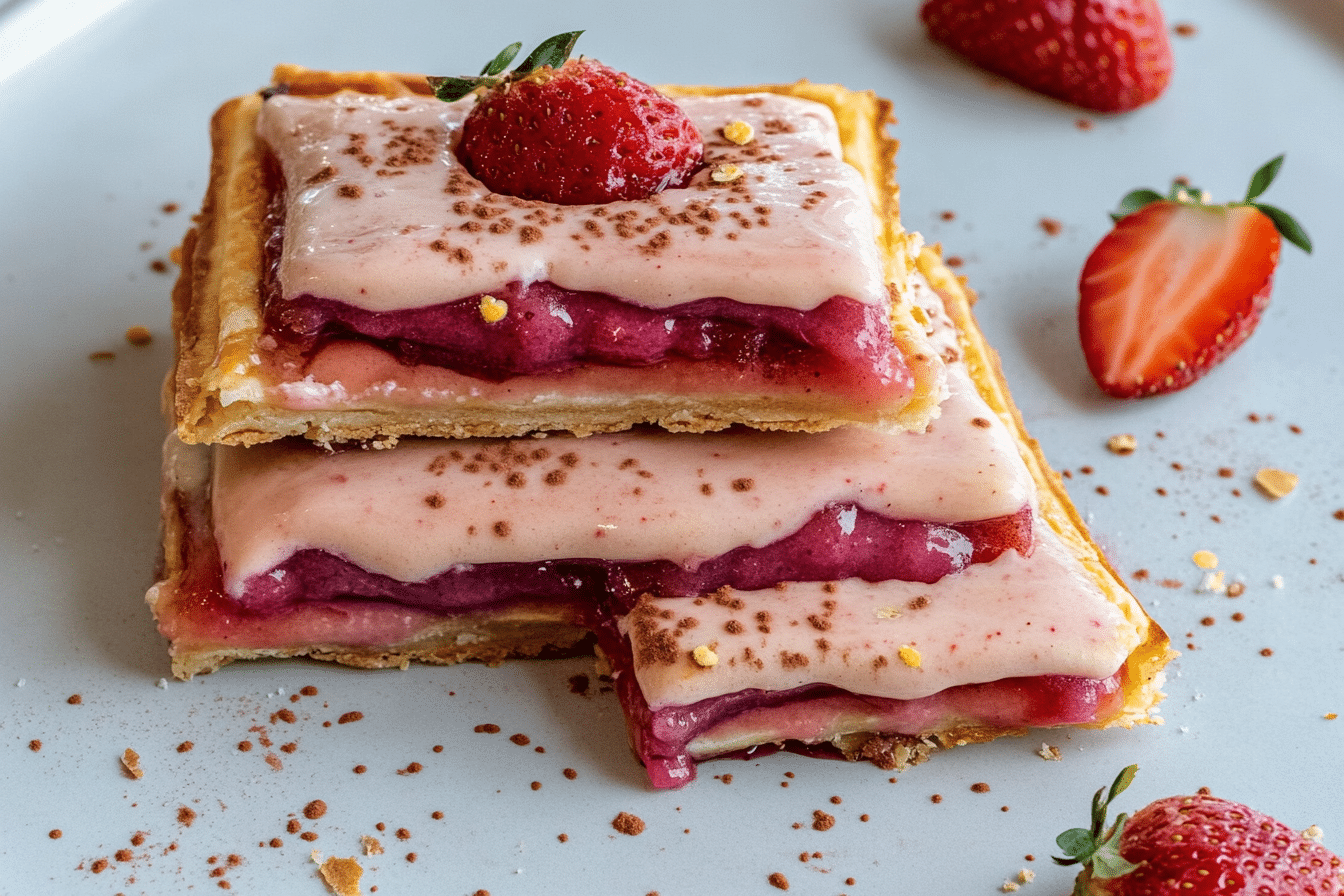 Giant Strawberry Pop Tart