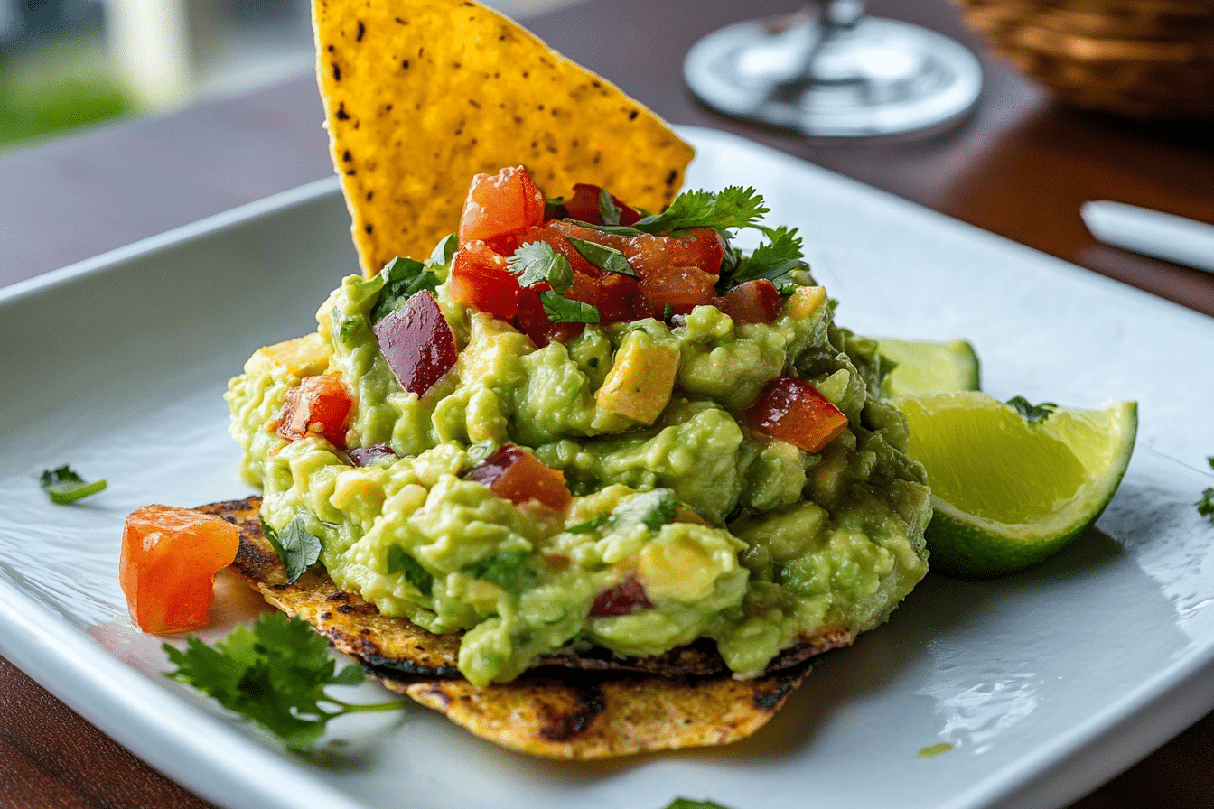 Easy Homemade Guacamole