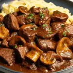 Sirloin Tips and Mushrooms