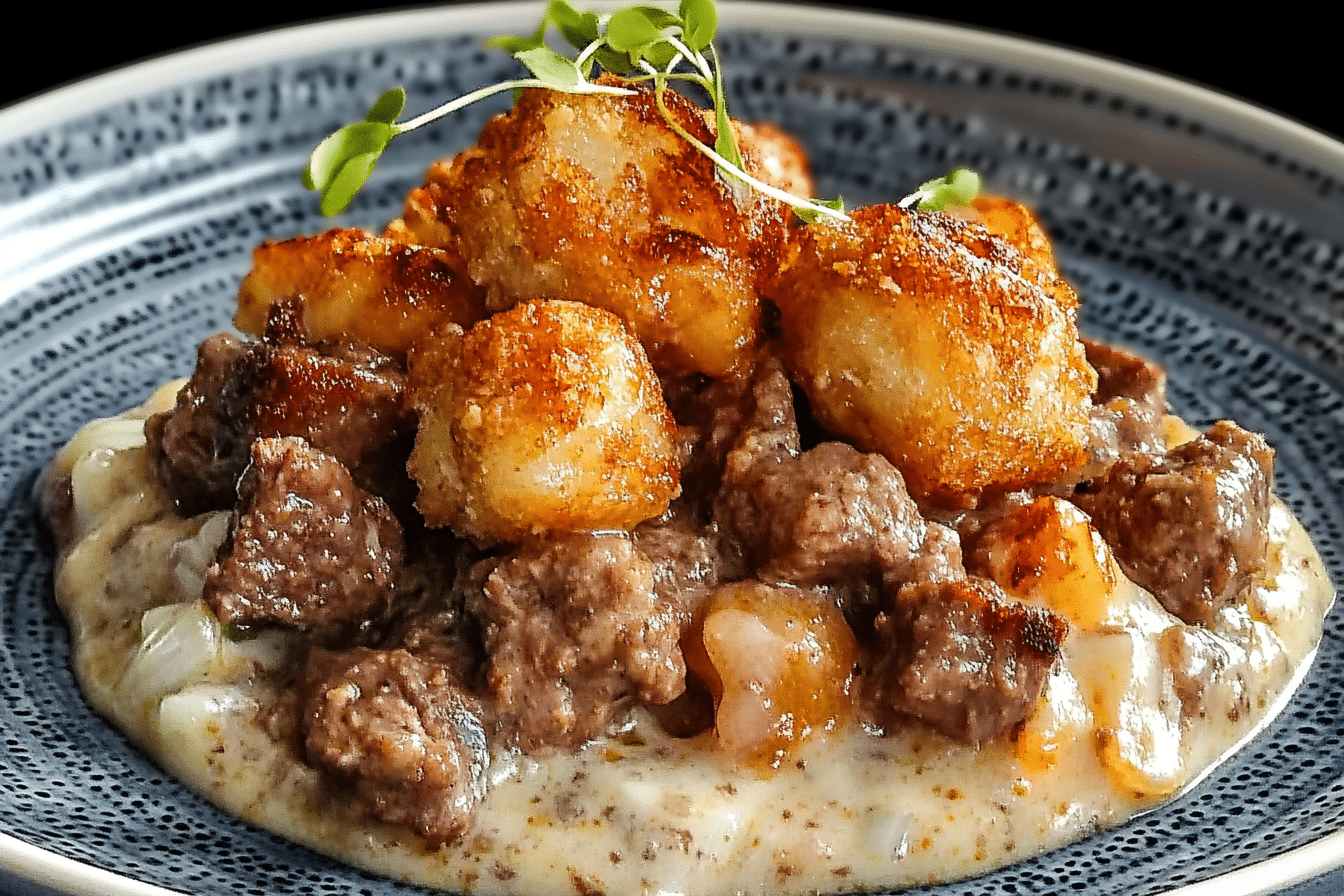 Crock Pot Angel Beef Casserole