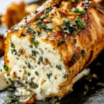 Garlic Herb Cheese Log