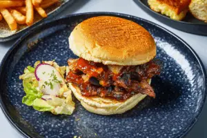 Slow-Cooker Barbecue Sandwiches